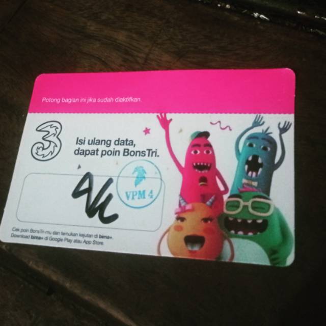 inject three 22gb.. unlimited youtube 30hari | Shopee