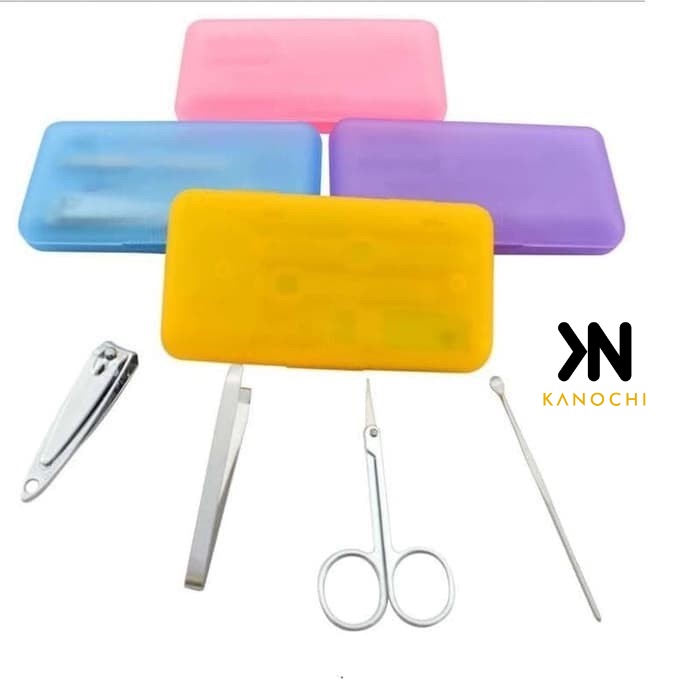 Manicure Pedicure Set Gunting Kuku Korek Telinga Jepit