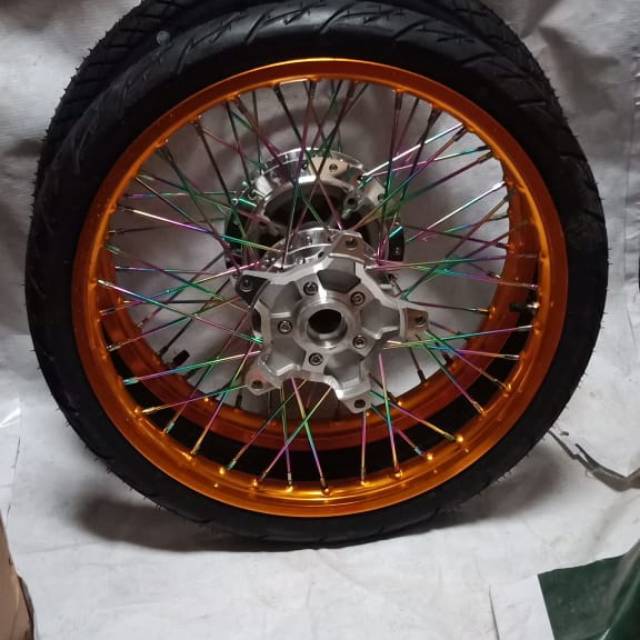 Velg jupiter mx new DD/old  plus ban uk 160/140x17