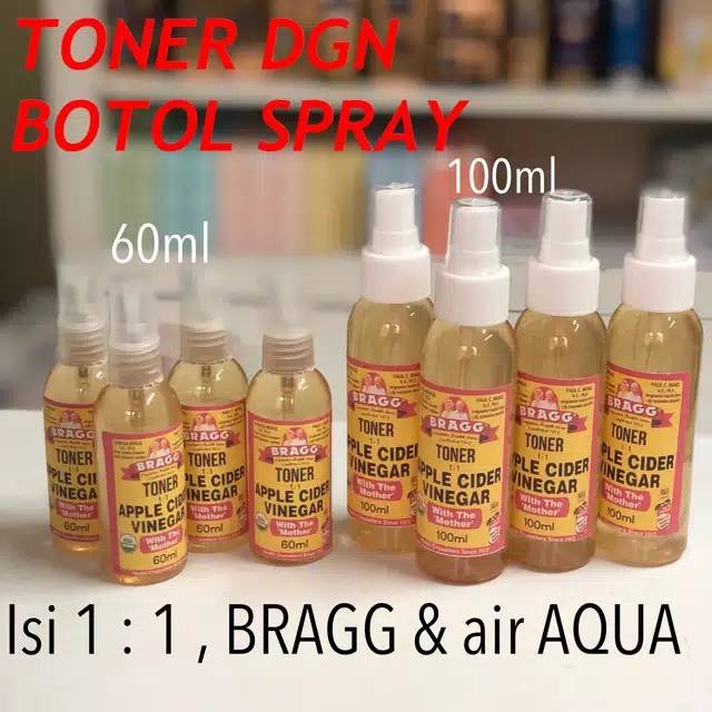 Obat Jerawat Cuka Apel 1 1 Bragg Apple Cider Vinegar Organic Cuka Apel Bragg Botol Spray 60 Ml Shopee Indonesia