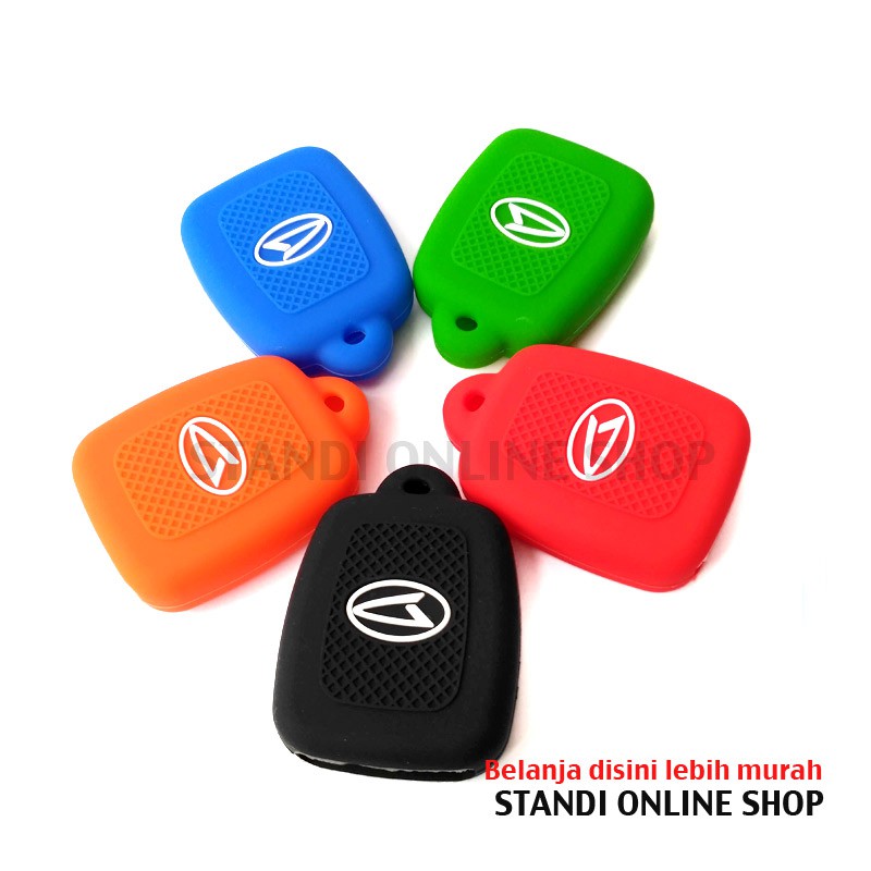 Silicone Remote Cover Kondom Kunci Keyshirt Daihatsu Sirion