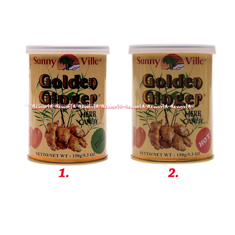 

Sunny Ville Golden Ginger Herb Candy Mild Hot 150gr Permen Rasa Jahe Untuk Melegakan Tenggorokan Sunnyville Suni Vil