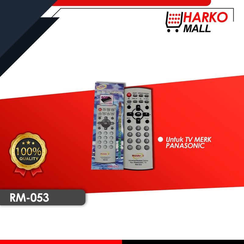 Remote Universal TV Panasonic RM 053