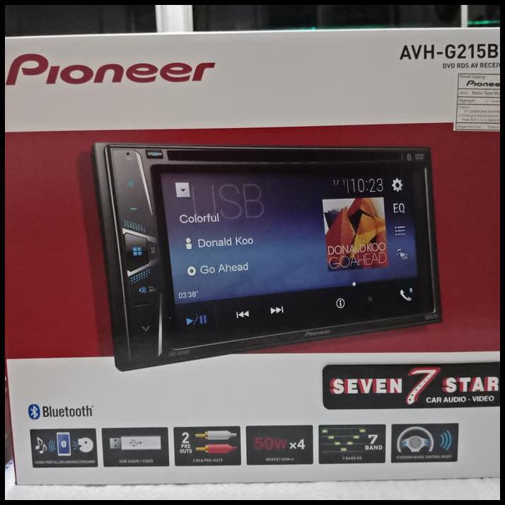 Promo Terbatas Pioneer Avh G215Bt - Pioneer Avh215Bt - Bluetooth Pioneer Avh 215 Bt