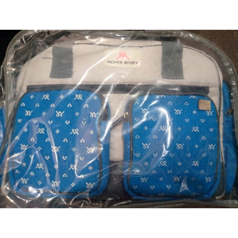 Tas besar Mom's Baby/ Mom's Baby large baby bag lullaby series MBT 3023