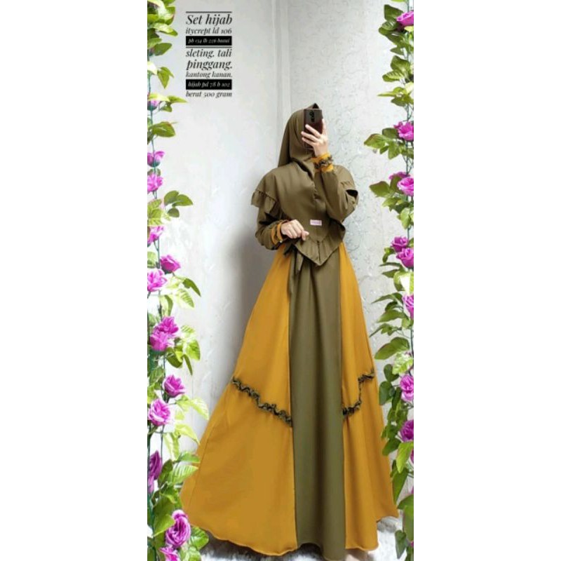 Gamis Yasmin Set Shanglow