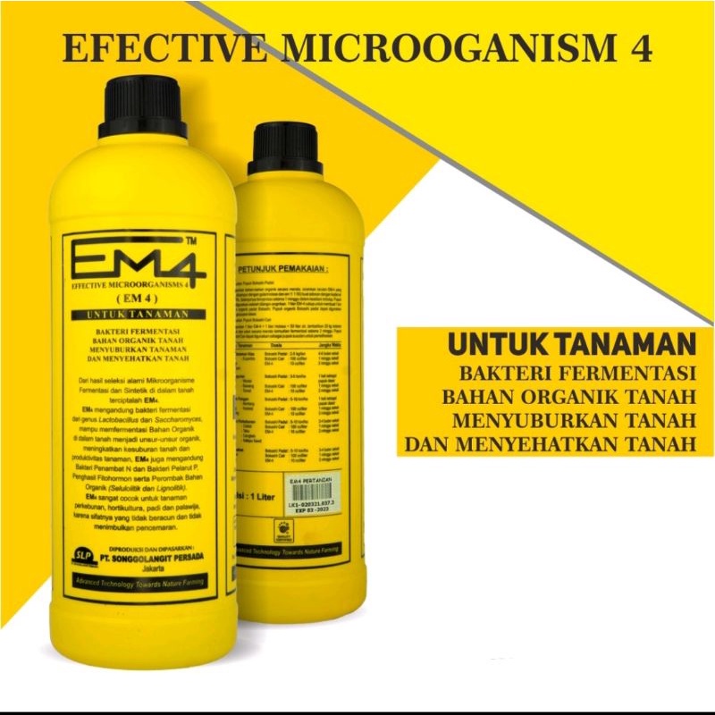 EM4 Untuk Tanaman