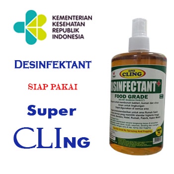 DISINFEKTAN CAIR CLING Siap Pakai 500ml