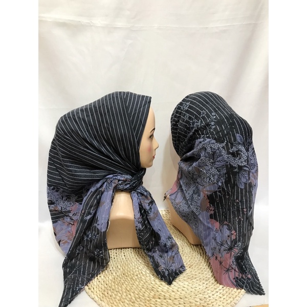 Jilbab Motif Voal segiempat-5