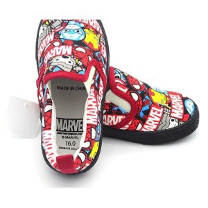 SEPATU SLIP ON ANAK MOTIf spiderman KEREN