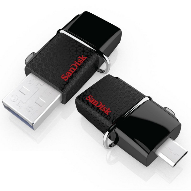 Flash Disk OTG USB Micro Sandisk 64Gb - 32GB - 16GB - Flash Drive OTG MICRO