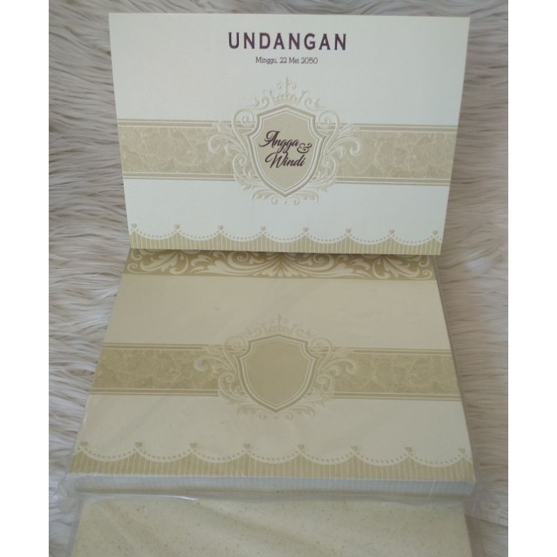 ERBA 88199 Blangko Undangan Kosongan, Undangan Pernikahan Murah