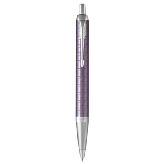 

Pulpen Parker original + Grafir Nama/Tulisan/Logo seri P.IM PRM DRK VIOLT CT BP M.B