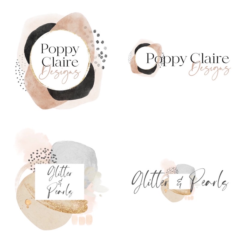 

(DRAN CLAIRE) JASA BIKIN DESAIN LOGO BISNIS OLSHOP SIMPLE ELEGANT