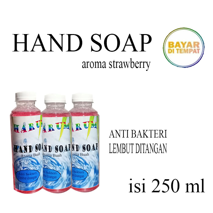 HAND SOAP ISI 250 ML AROMA STRAWBERRY