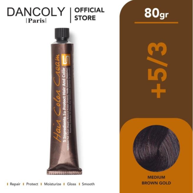 ☘️Yuri Kosmetik☘️ Dancoly Hair Color Cream / Cat Rambut 80gr (3)