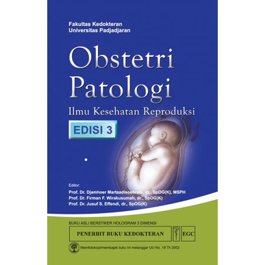 KEDOKTERAN EGC Obstetri Patologi Ilmu Kesehatan Reproduksi Edisi 3