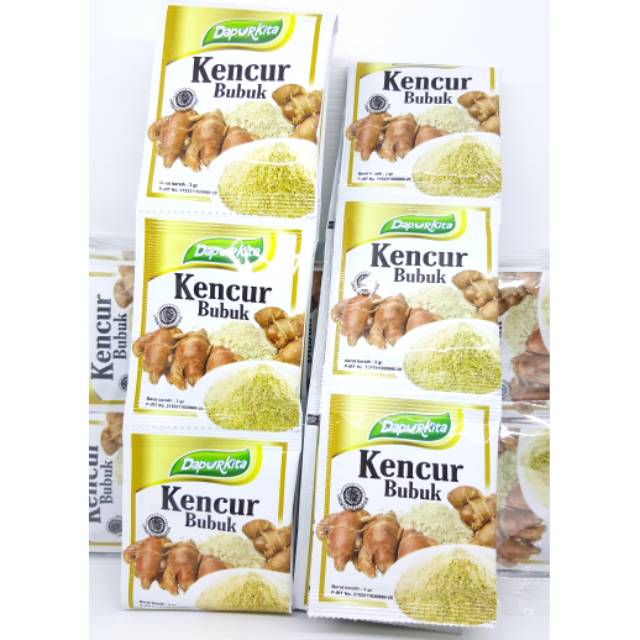 KENCUR BUBUK Dapur Kita bumbu masak sachet