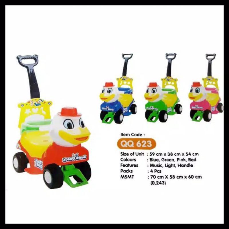 Mobil dorong donal duck QQ 623