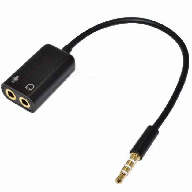 SA21 - Spliter Audio 2in1 Jack Audio 3.5mm To 2 Female Headset