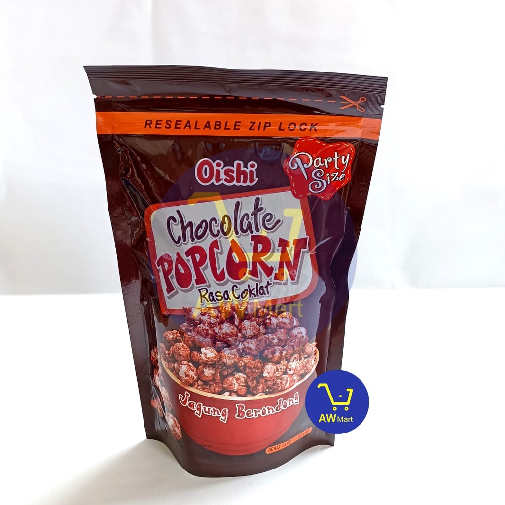 OISHI CARAMEL POPCORN 100 GRAM - CARAMEL &amp; COKELAT