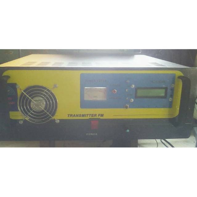 1 UNIT EXCITER TRANSMITTER FM PEMANCAR FM STEREO PLL LCD 250 WATT SOLID STATE FULL PROTECTION