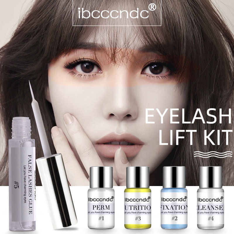 100% Asli Ibcccndc Eyelash Perm Set Bulu Mata Listrik Protein Perm Dingin Barbie Perm Perm Set Bulu Mata