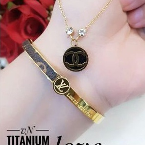 TiTanium set gelang kalung Z20