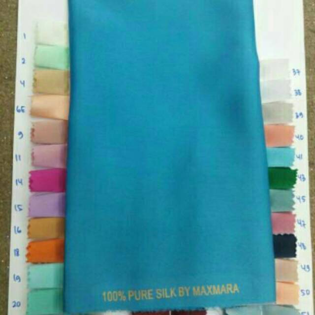 bahan maxmara polos/bahan dress longdress gaun kain furing(harga permeter)