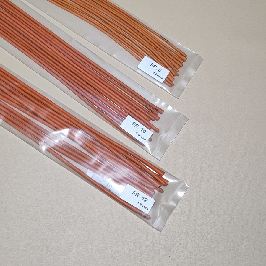 Alat Medis Alkes Nelaton CTHTR Rubber non-steril (pack = 12 pcs) FR. 8, 10, 12