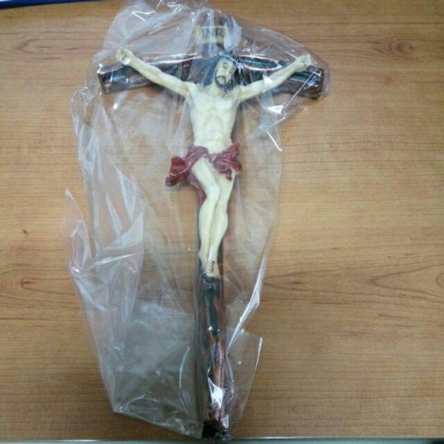 Salib Yesus Motif Kayu