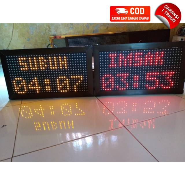 PROMO jam sholat masjid jam elektronik mesjid jam mesjid jdwal sholat masjid