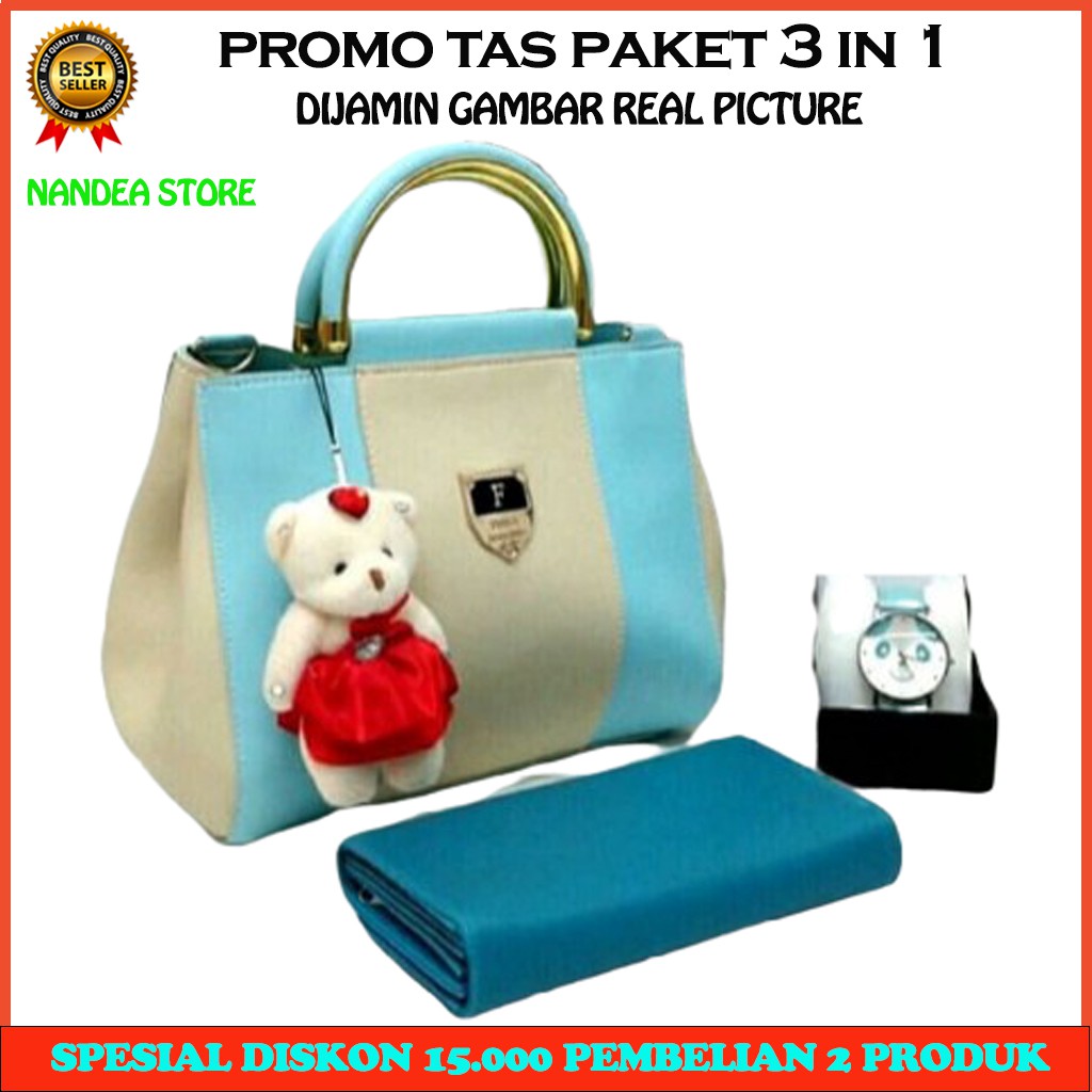 FASHION WANITA Tas Wanita Cewek Branded Hadiah Kado Unik Katespad C6Q5