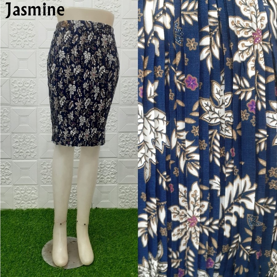 (COD/BAYAR DI TEMPAT) Rok Plisket Pendek motif batik warna terlaris / bawahan kebaya natal / rok batik / Maxi Skirt / Rok Panjang Prisket / kebaya motif