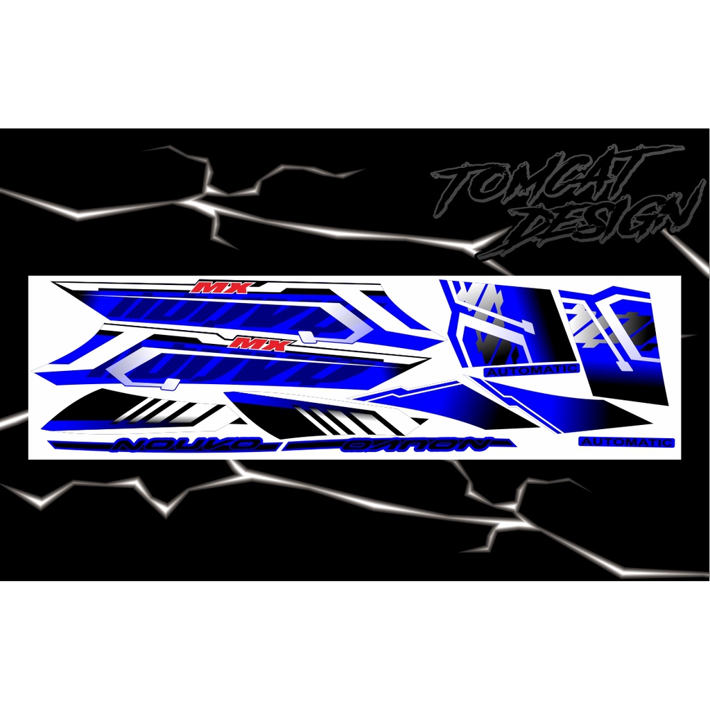 STRIPING NOUVO MX STIKER NOUVO