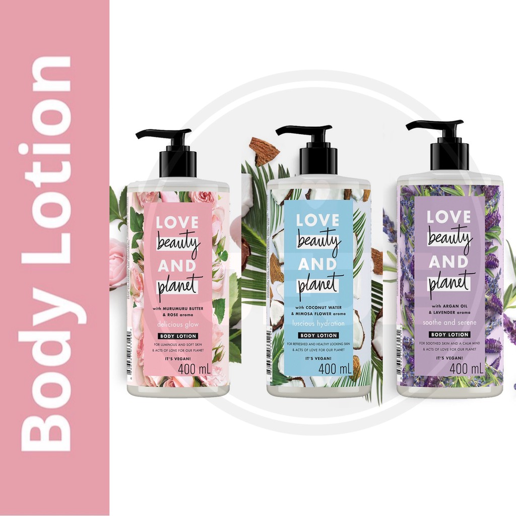 Love Beauty & Planet Body Lotion 400ml