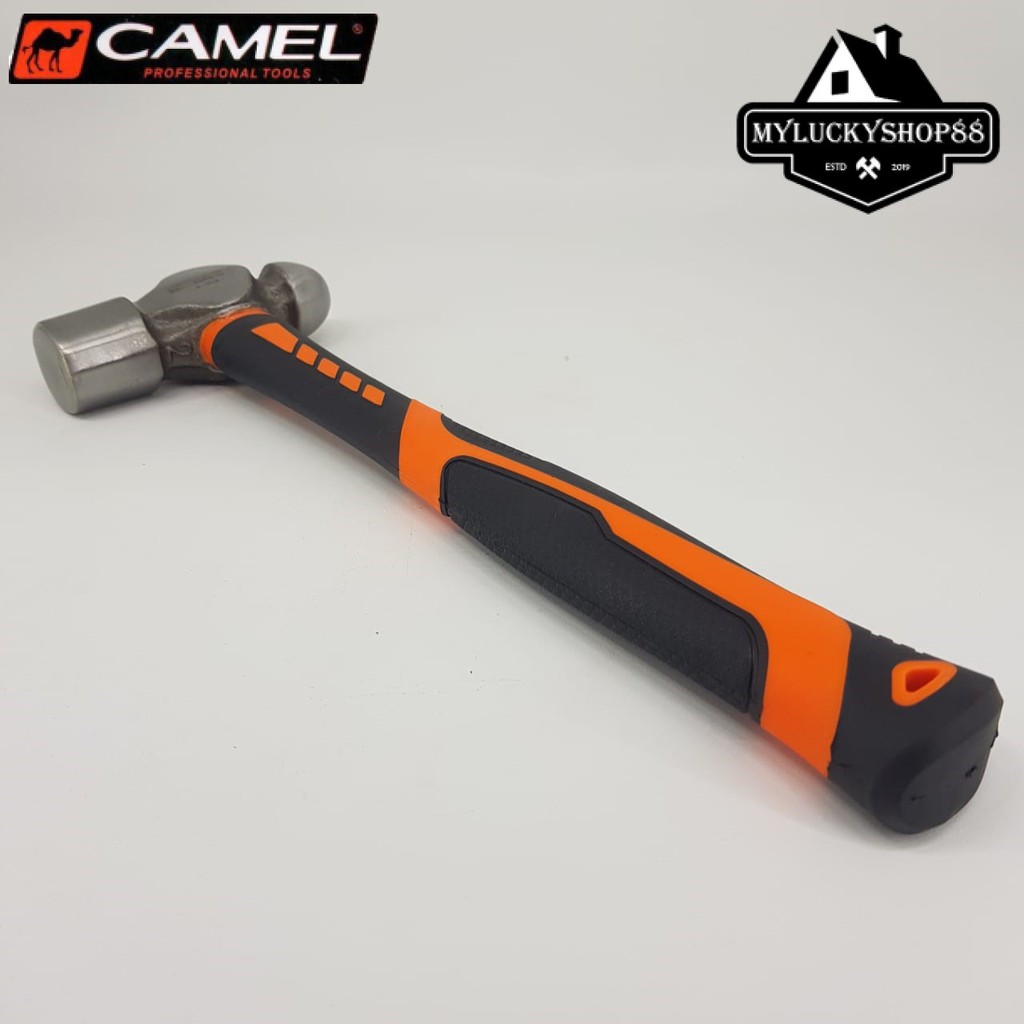 Camel Palu Konde 2LB Ball Pein Hammer Rubber Grip Karet 2 LB