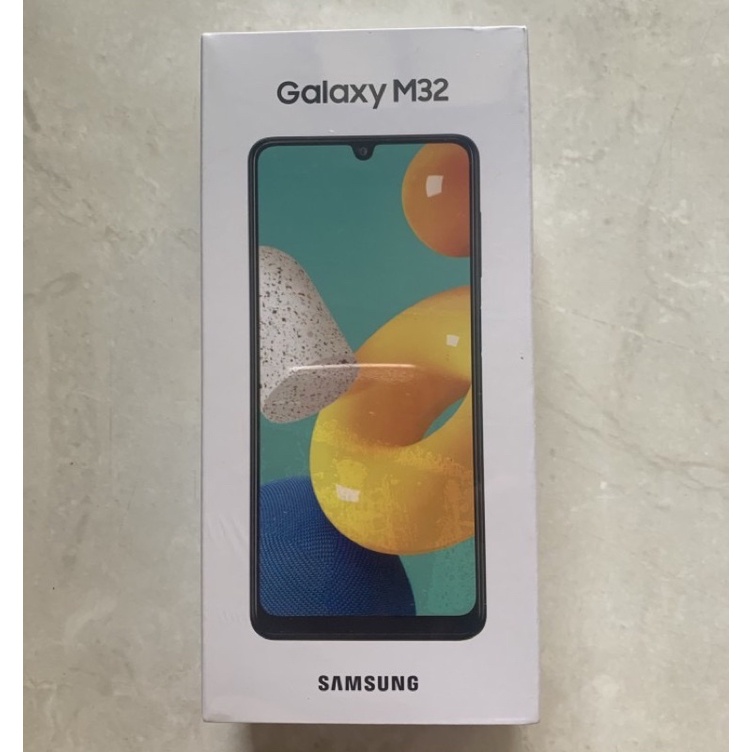 Samsung M32 Ram 8/128 Hitam Baru Segel Garansi Resmi+Bonus