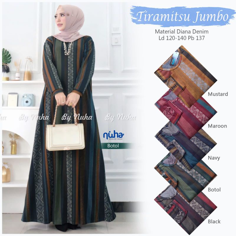 gamis terbaru TIRAMITSU DRESS