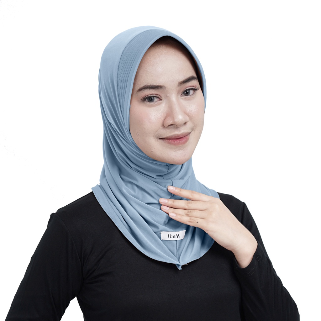 RnW Hijab Sporty - Bergo Sport - Hijab Olahraga-5