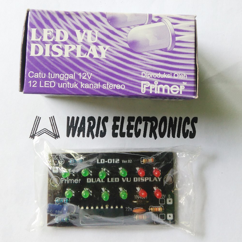 kit LED VU display power ampli grab it fast