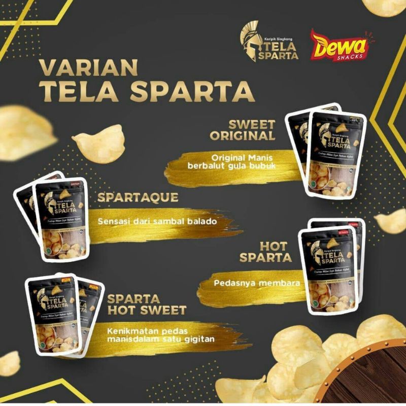 

Tela Sparta Keripik Singkong