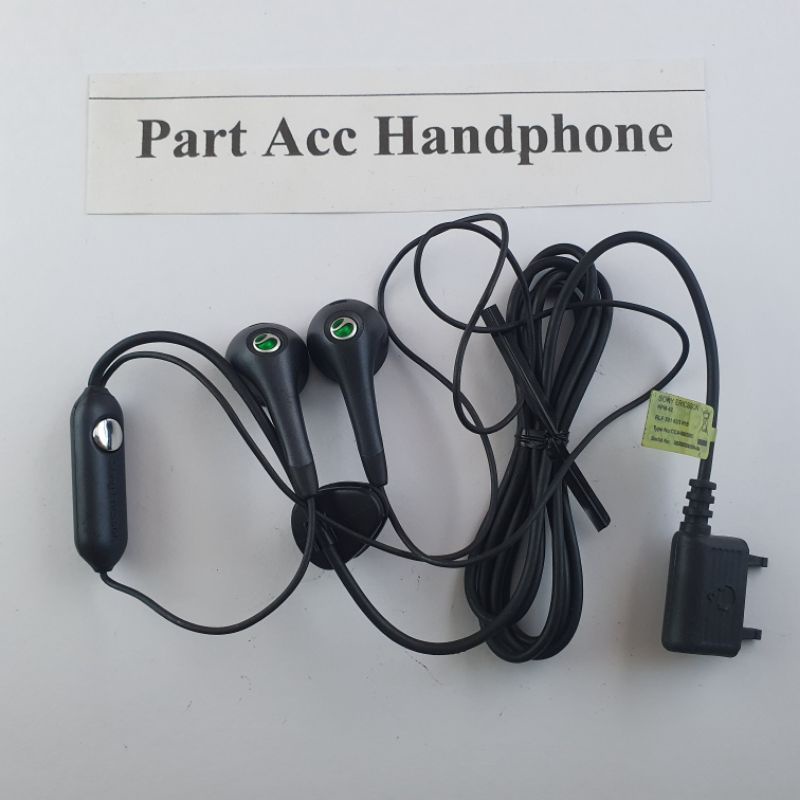 handsfree earphone sony ericsson hpm-62 hpm 62