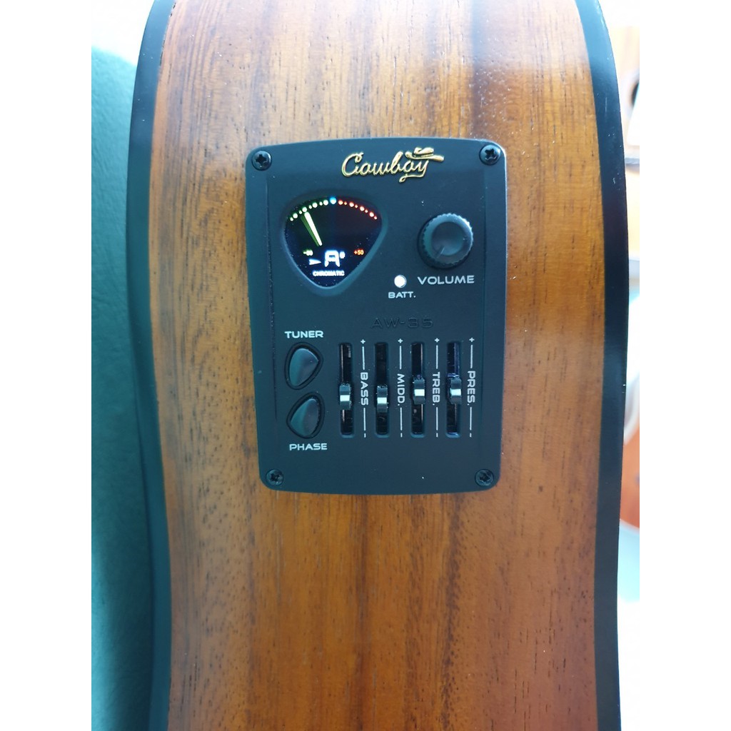 Gitar Akustik Elektrik Merk Cowboy Original Tipe GWC-240 NSK EQ TUNER Cowboy Murah Jakarta