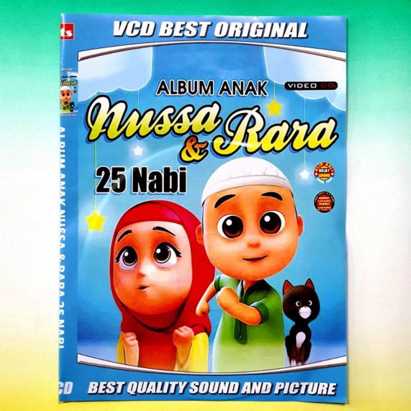 Kaset Dvd Vcd New Lagu Anak Nussa Rara Terbaru