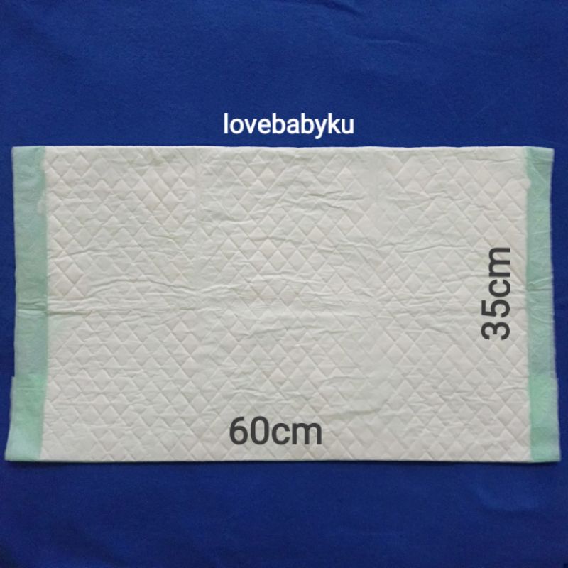 UNDERPAD ANAK TERMURAH 60x35cm BAHAN HALUS TEBAL underpad bayi alas perlak penyerap cairan