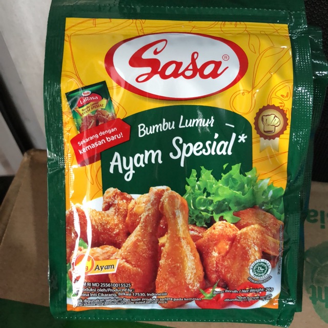 

Sasa Bumbu Lumur Ayam Spesial 26gr x 10pc