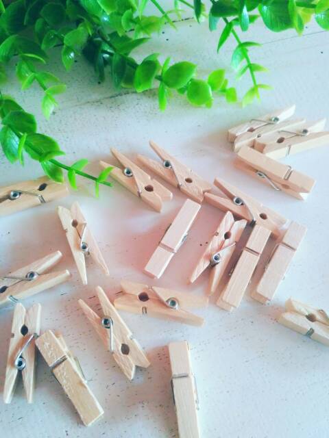 Jepit kayu / pin kayu / Wooden clip / wood clip / wood klip / penjepit kayu.