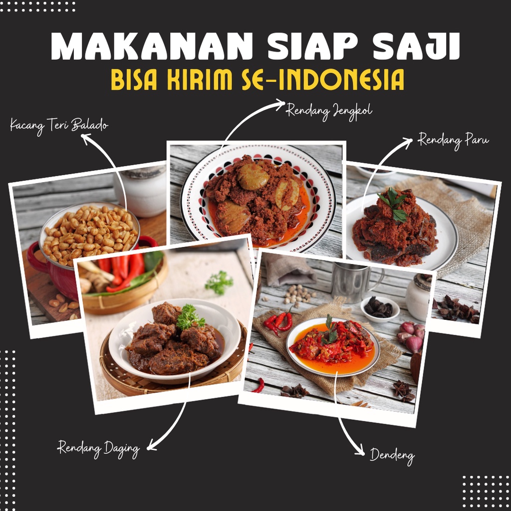 

MAKANAN SIAP SAJI LAUK PAUK INSTAN RENDANG DAGING SAPI PARU JENGKOL IKAN AYAM KEMASAN ASLI PADANG