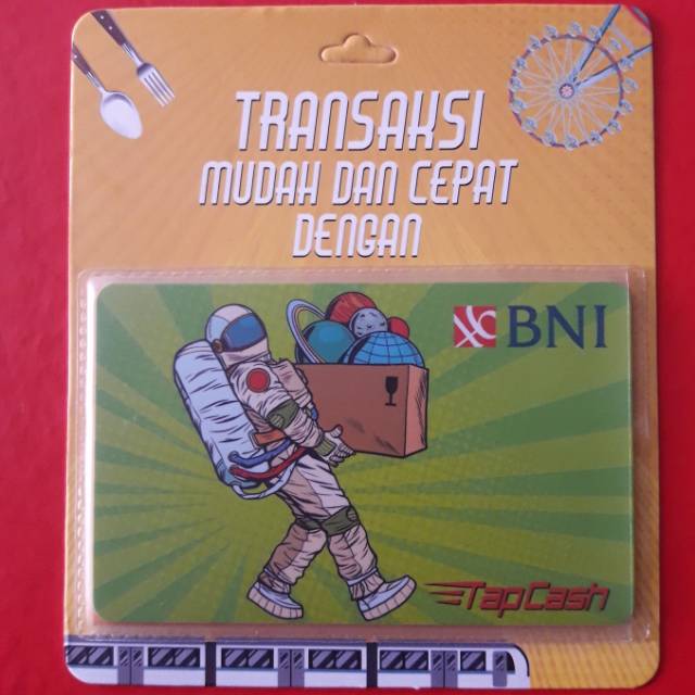 BNI Tapcash edisi ASTRONOT /Like eMONEY eTOLL Flazz or Brizzi